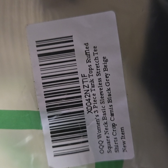 Womens 3 piece crop tank top - Picture 7 of 7